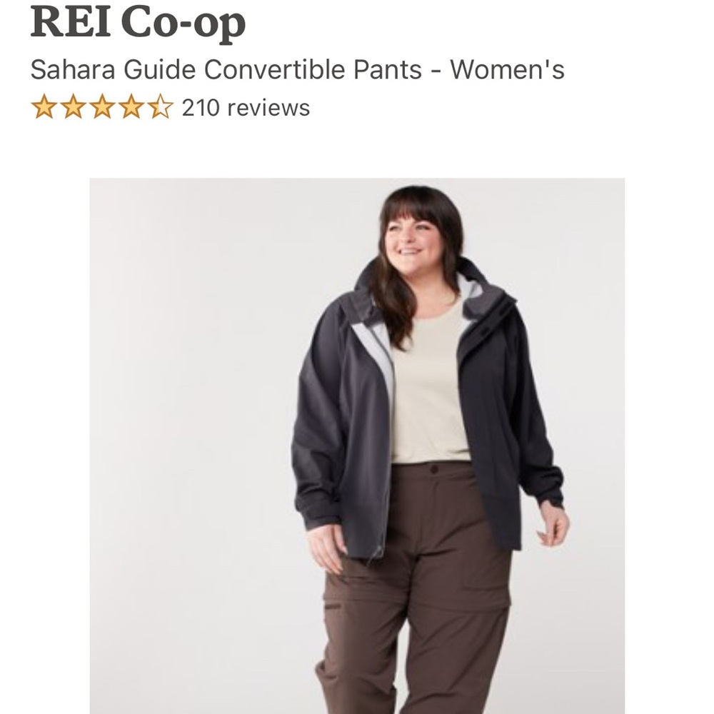 REI Sahara Convertible Hiking Pants